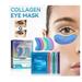 Gzwccvsn Under Eye Patches Masks Collagen Eye Patch Eye Mask Eye Patch Eye Mask For Anti-Wrinkles Moisturizing Reduce Eye Bags And Puffiness Eye Mask And Bags 1ml