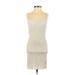 Wilfred Casual Dress - Bodycon Square Sleeveless: Ivory Dresses - Women's Size 2X-Small