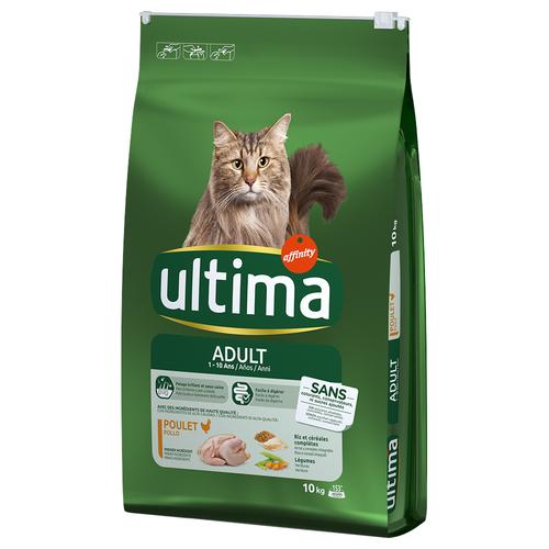 10kg Cat Adult Huhn Ultima Katzenfutter trocken