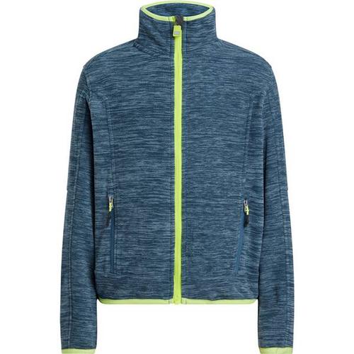 McKINLEY Kinder Unterjacke Ju.-Fleece-Jacke Choco FZ B, Größe 128 in Blau