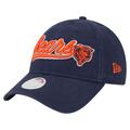 Women's New Era Navy Chicago Bears Cheer 9FORTY Adjustable Hat