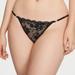 Women's Victoria's Secret Adjustable String Lace Thong Panty