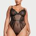 Women's Victoria's Secret Midnight Affair Lace Unlined Teddy