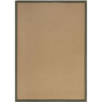 Teppich FLAIR RUGS "Kira", grün, B:120cm H:3mm L:170cm, Jute, Kunstfaser, Teppiche Image