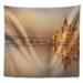 East Urban Home Cityscape Hungarian Parliament Panorama Tapestry Metal in Brown | 32 H x 39 W in | Wayfair 6E6AB4181CA34B23AA86F6E166897318