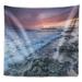 East Urban Home Seascape Sunset on Cape Trafalgar Beach Tapestry Metal in Gray | 32 H x 39 W in | Wayfair 086F49805D2D46BFA2E1EEC2A78CA69E