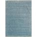 Blue 94 x 68 x 0.25 in Area Rug - Isabelline Geometric Handmade Rectangle 5'8" x 7'1" Wool/Cotton/Viscose Area Rug in Viscose/ | Wayfair