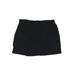 Lands' End Skort: Black Print Bottoms - Women's Size 8 Petite