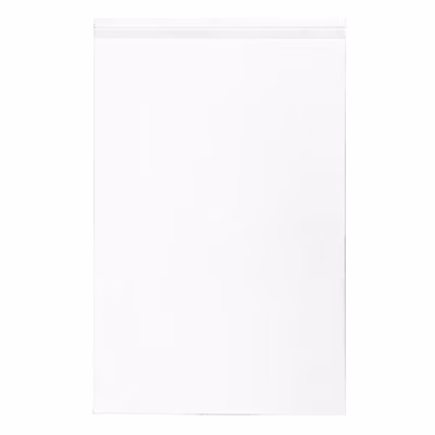 Crystal Clear Bags® with Flap 12 7/16" x 18 1/4" 100 pack