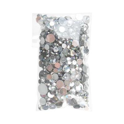 Small Self Sealing Flap Closure Clear Sleeve For Small Beads and Favors Bag Size: 2" x 2 1/2" 100 Bags Crystal Clear Bags