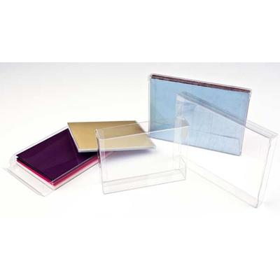 Crystal Clear Boxes® 6 3/8" x 1" x 6 5/16" 25 pack
