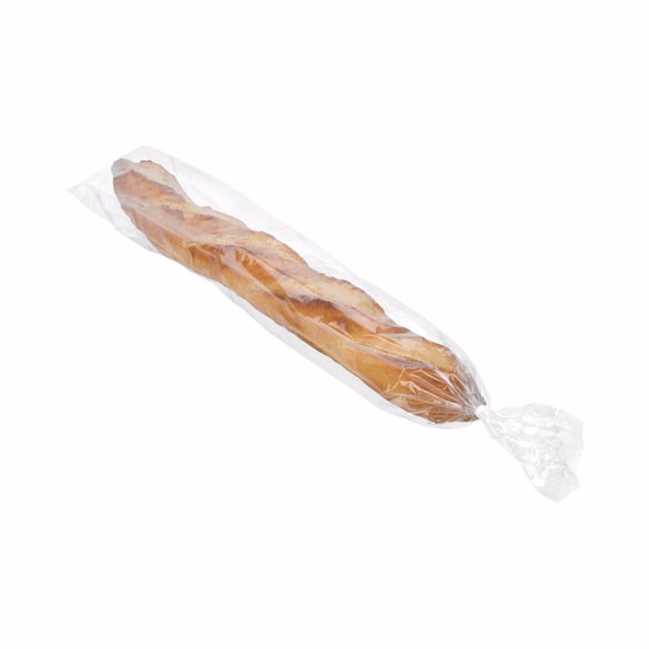 Long Thin Poly Side Gusset Bags - Perfect for Baguettes and Ficelle Breads or Extra Long Churros Size: 3 1/2" x 2" x 26" 500 Bags