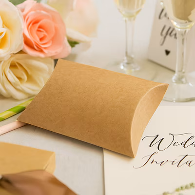 Kraft Pillow Boxes 2
