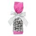 Small Tall Pink and Clear Gusset Bags - Great for Small Beauty Favors or Make-Up Gift Sets Bag Size: 2" x 1 7/8" x 9 1/2" 100 Bags |