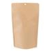 6 3/4" x 3 1/2" x 11 1/4" (Outer Dimensions) Kraft Eco Stand Up Pouch without Zipper (100 Pieces) [SUPEK4]