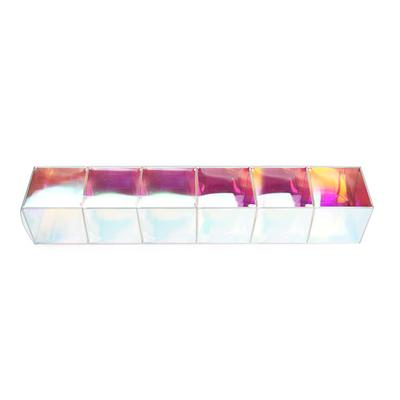 Iridescent Nested Box Set 6 Inner Boxes + 1 Outer Box 2 1/16" x 2 1/16" x 12 1/16" 25 pack