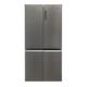 HAIER HCR59F19ENMM Fridge Freezer - Inox, Silver/Grey