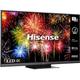 75" HISENSE 75U8HQTUK 4K Ultra HD HDR Mini-LED ULED TV, Black