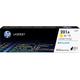 HP 201A Original Yellow Toner Cartridge, Yellow