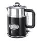 RUSSELL HOBBS Retro 21671 Jug Kettle - Black, Black