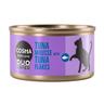 Cosma DUO Layer 6 x 70 g Umido per gatto - Mousse di Tonno con Pezzetti di Tonno