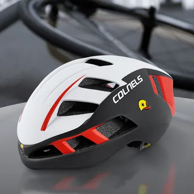 Riding helmet, adult cycling sports safety helmet, one-piece molding, edge wrapped, bottom wrapped, mountain road cycling helmet