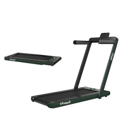 Costway 2.25HP 2 in 1 Folding Treadmill with APP S...