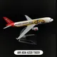 Maßstab 1:400 Metall flugzeug Replik Air Asia A320 Tiger Airlines Boeing Airbus Druckguss Modell