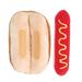 SALUTUY Food Shape Stuffed Toy Hot Dogâ€‘Shaped Convenient and Practical Soft Plush Dog Toy for Cats for Dog s