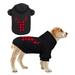 Dog Hoodie Sweater for Dogs Pet Clothes Buffalo Plaid Dog Hooded Sweatshirt Warm and Soft Breathable Cozy(Reindeer&XS)