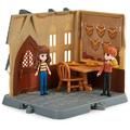 Wizarding World Harry Potter Magical Minis Three Broomsticks Playset with 2 Exclusive Figures and 5 Accessories Kids Toys for Ages 6 and up