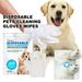 Pet No Washing Glove 3 Pcs Pet No Rinse Pet Wipes Pet Disposable Cleaning Massage Gloves Pet Grooming Pet Washing_PPHHD