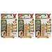Ethical Pet 3 Pack of Bam-Bones Plus Durable Chew Toys for Dogs Small Chicken Flavor