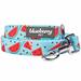 Blueberry Pet 2022 New Summer Sparkle Dog Leash Medium Size 5 ft x 3/4 Blue Zesty Fruit Watermelon Print Pet Leash