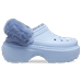 Crocs Blue Calcite Stomp Lined Clog Shoes