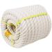 100% Natural Cotton Rope (1 in x 50 ft) Thick Soft Rope for Crafts Railings Hammock Nautical Landscaping