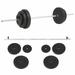 Irfora Barbell Set 66.1 lb