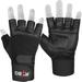 Defy Long Wrist Gloves - Ideal for Men & Women Weightlifting Powerlifting Strength Training Black 12 Inches