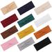 12 Pcs Stretchy Headbands for Women Girlsï¼ŒComfortable Soft Twist Knotted Headbands for Daily Life Yoga Workout