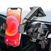 Car Phone Holder Mount Suction Cup Cell Phone Holder with Gel Pad for Dashboard Windshield Air Vent 3-in-1 Stable Universal Cellphone Mount Holder Compatible with iPhone Samsung Android Mobile