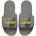 Men's ISlide Najee Harris Gray Pittsburgh Steelers 2021 NFL Draft Tonal Pop Slide Sandals