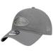 Men's New Era Gray York Jets Color Pack 9TWENTY Adjustable Hat