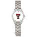 Women's Silver Texas Tech Red Raiders Rolled Link Bracelet Wristwatch