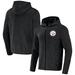 Men's NFL x Darius Rucker Collection by Fanatics Black Pittsburgh Steelers Fleece Pullover Hoodie