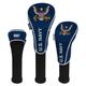 WinCraft Navy Three-Pack Contour Golf Club Head Covers
