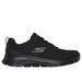 Skechers Women's GO WALK 7 - Clear Path Sneaker | Size 8.0 | Black | Textile/Synthetic | Vegan | Machine Washable