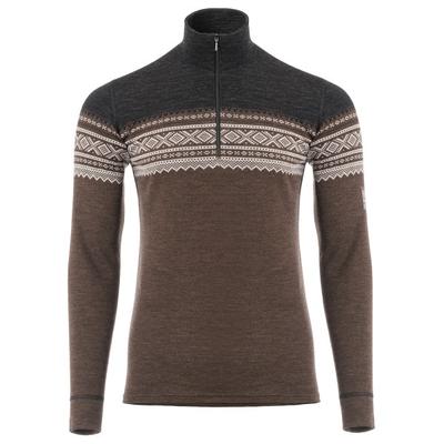 Aclima - Designwool Marius Mockneck - Merinopullover Gr S braun Image