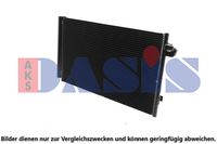 AKS DASIS Kondensator, Klimaanlage 052036N für BMW 9364255 64539364255 Image
