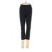 Nike Active Pants - Mid/Reg Rise Skinny Leg Cropped: Black Activewear - Women's Size Small