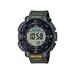 Casio Outdoor Casio Pro Trek Solar Watch Triple Sensor Watching Featuring an Altimeter Barometer Digital Compass Thermometer and 100M WR - Mens Green